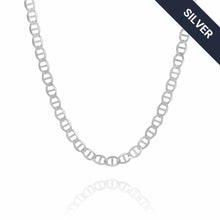  alt=" Discover GOLDZENN’s 6mm Silver Mariner Chain, crafted in 925 sterling silver for a nautical-inspired look. Durable, tarnish-resistant & ideal for versatile styling. "