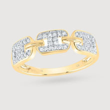  1/5CTW Diamond Fashion Gift Ladies Ring - 10K Gold