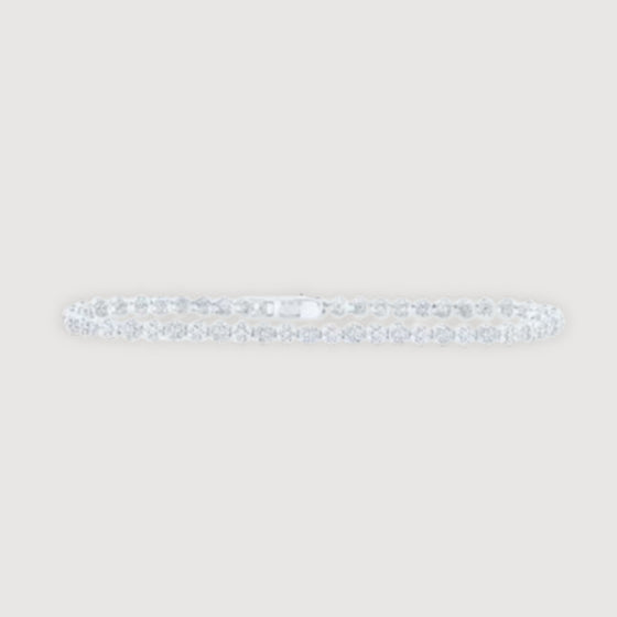 2-1/5CTW Round Diamond Fashion Ladies Bracelet- 10K Gold