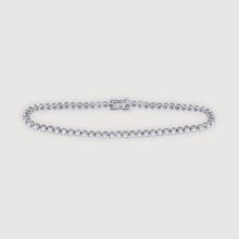  Tennis Bracelet 2CTW Natural Diamonds - 14k White Gold