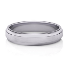  3.5mm Brushed and Polished Men's White Gold Wedding BandDiscover elegance with the 3.5mm Brushed and Polished Men's White Gold Wedding Band. Features a brushed center, polished edges, and sleek design for modern sophistication.