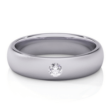  5mm Matte White Gold Wedding Band with Lab Diamond AccentDiscover modern elegance with the 5mm Matte White Gold Wedding Band. Features a sleek matte finish, lab diamond accent, and 5mm width for timeless sophistication.