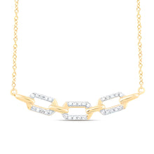  1/8CTW Diamond Fashion  Necklace - 18" 10K Yellow Gold