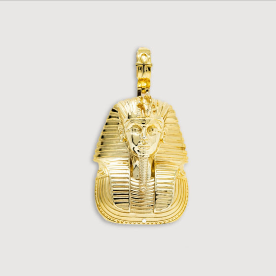 Custom King Tut Pendant – 10K & 14K Gold Egyptian Pharaoh