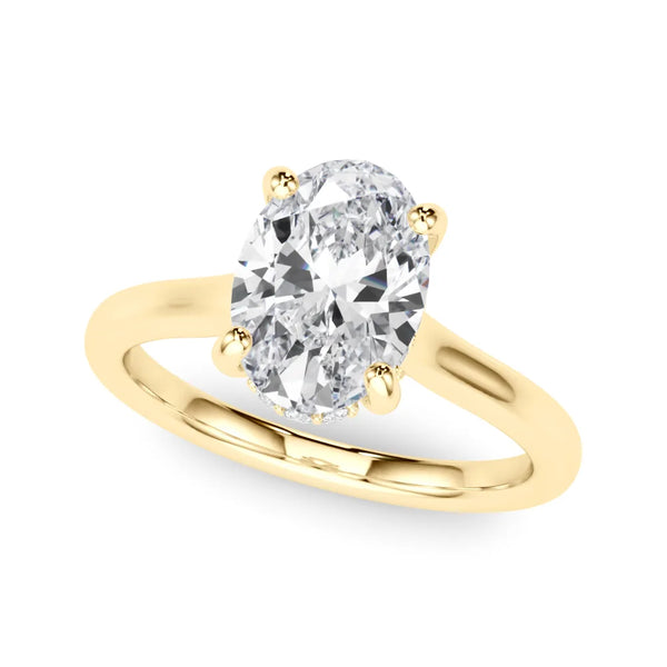 Ariadne oval engagement ring