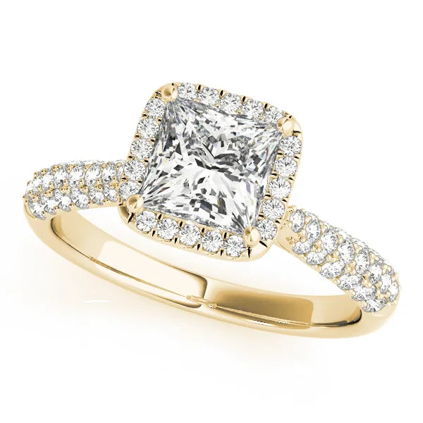 Cassia princess engagement ring