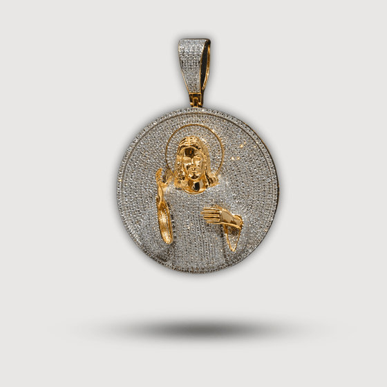 1.43 CTW Jesus Piece Diamond Pendant – 14K Solid GoldDiscover spiritual elegance with the 1.43 CTW Jesus Piece Diamond Pendant, crafted in 14K gold with dazzling diamonds. A symbol of faith and luxury.