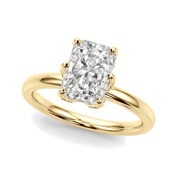 Eliana radiant engagement ring