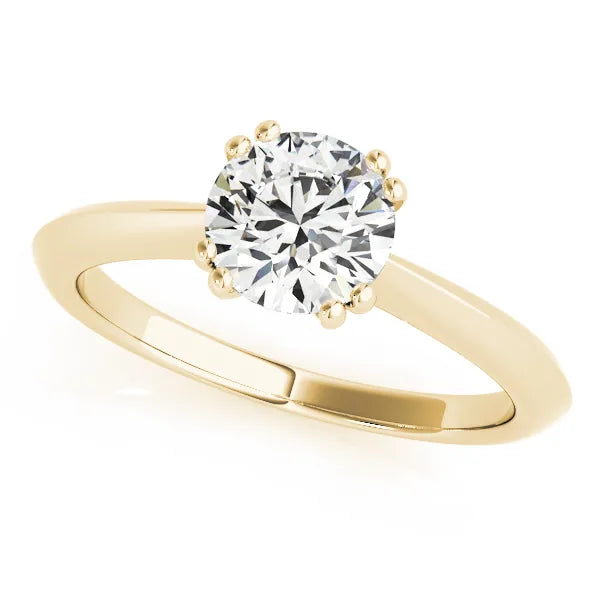 Eloise round engagement ring