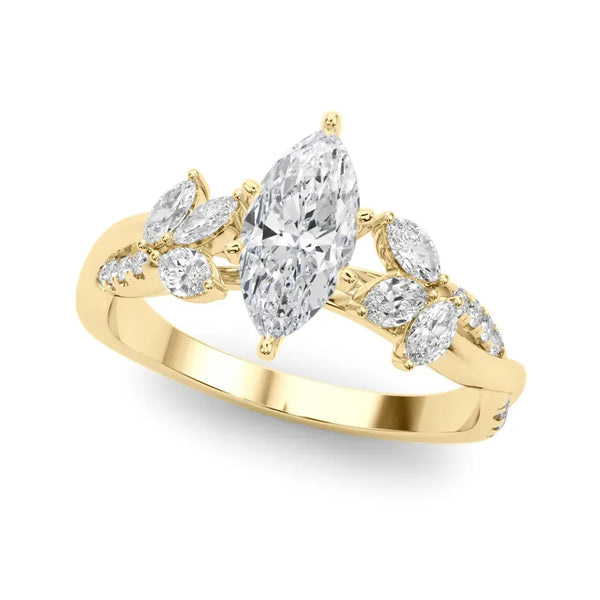 Florencia marquise engagement ring
