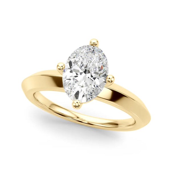 Margaux oval engagement ring