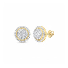  10k Gold 1/2CTW Natural Diamond Men’s Earring
