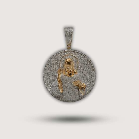 1.43 CTW Jesus Piece Diamond Pendant – 14K Solid GoldDiscover spiritual elegance with the 1.43 CTW Jesus Piece Diamond Pendant, crafted in 14K gold with dazzling diamonds. A symbol of faith and luxury.