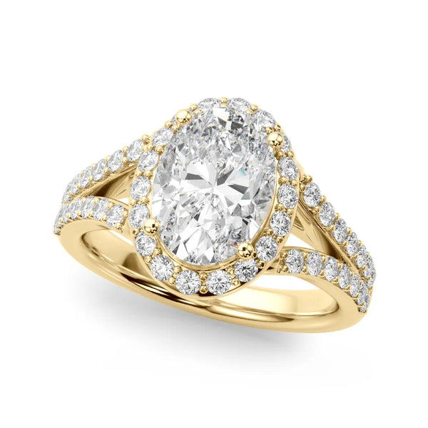 Sera oval engagement ring
