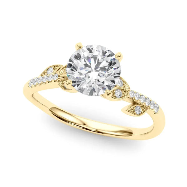 Sofia round engagement ring