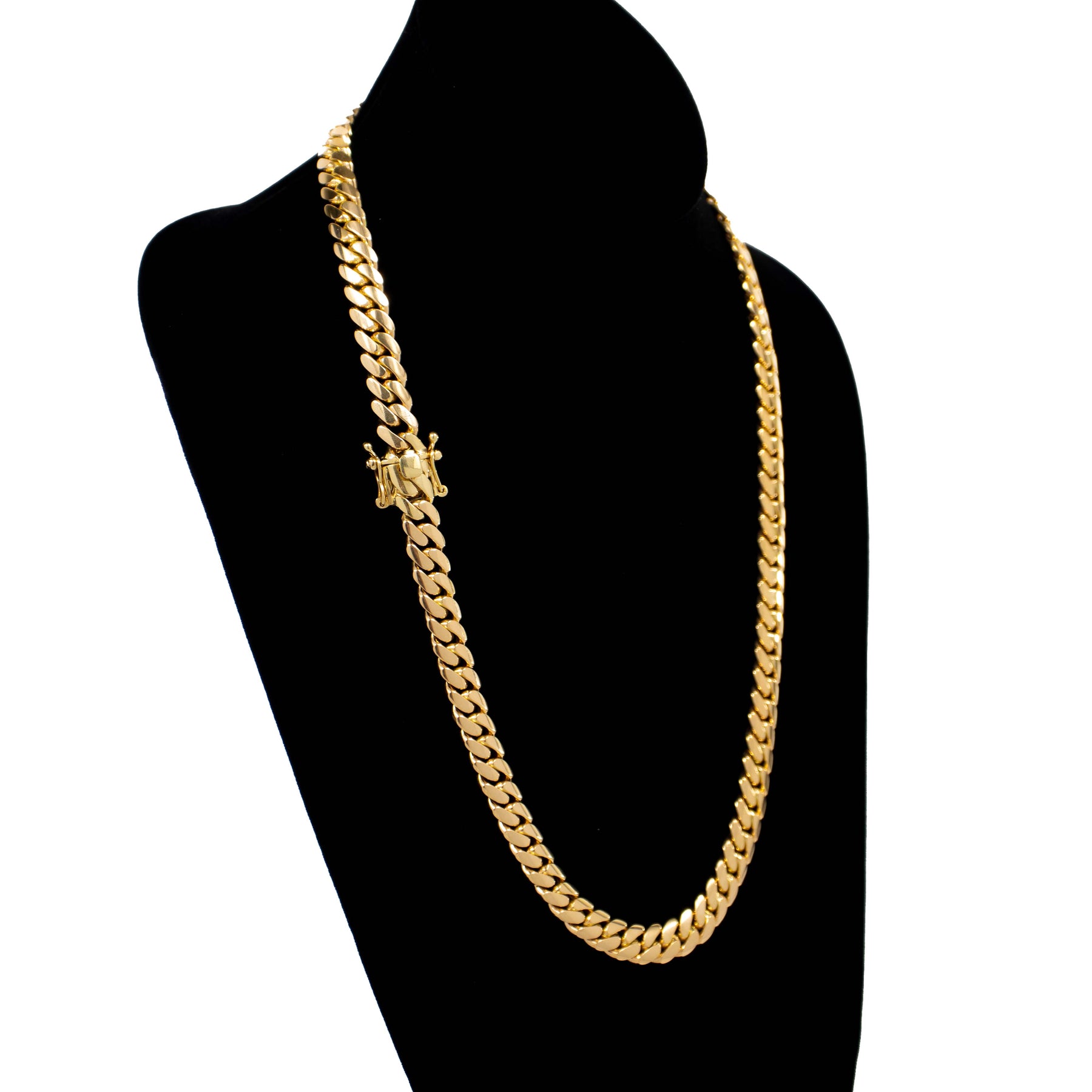 10mm Silver Cuban Link Chain- GOLDZENN Jewelry 24